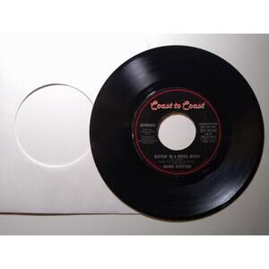 Duke Jupiter Rockin' In A Motel Room 7" Vinyl Record Promo 45 Pop Pub Rock 1982